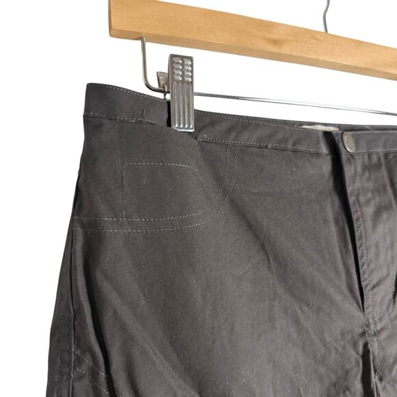 BDG Urban Outfitters Crishell Capri Cropped Y2K Pants Charcoal Size 0 - Picture 3 of 11